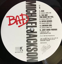 Laden Sie das Bild in den Galerie-Viewer, Michael Jackson : Bad (LP, Album, RE, Gat)
