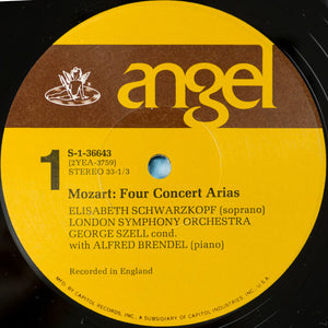 Elisabeth Schwarzkopf, George Szell Conducting Richard Strauss / Mozart* / London Symphony Orchestra : Seven Songs / Four Concert Arias (LP, Album)