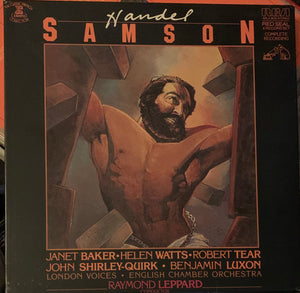 Handel*, Raymond Leppard, London Voices, English Chamber Orchestra : Samson (4xLP, Box)
