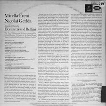 Load image into Gallery viewer, Mirella Freni, Nicolai Gedda, New Philharmonia Orchestra, Orchestra Del Teatro Dell&#39;Opera Di Roma : Donizetti &amp; Bellini Arias and Duets (LP)
