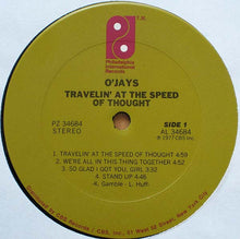 Load image into Gallery viewer, The O'Jays : Travelin' At The Speed Of Thought (LP, Album, Gat)
