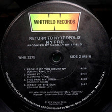 Load image into Gallery viewer, Nytro : Return To Nytropolis (LP, Album, Win)
