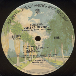 Jesse Colin Young : Songbird (LP, Album, Pit)