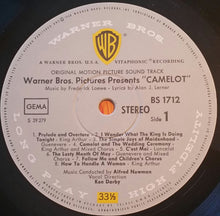 Charger l'image dans la galerie, Alan Jay Lerner, Frederick Loewe* : Camelot (Original Motion Picture Sound Track) (LP, Album)
