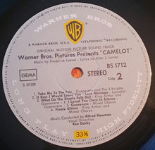 Charger l'image dans la galerie, Alan Jay Lerner, Frederick Loewe* : Camelot (Original Motion Picture Sound Track) (LP, Album)
