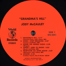 Laden Sie das Bild in den Galerie-Viewer, Jody McCauley : Grandma's Hill (LP)
