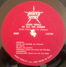 Load image into Gallery viewer, Louis Prima : In All His Moods (LP, Album, Comp, Mono)
