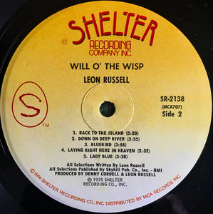 Leon Russell : Will O' The Wisp (LP, Album, Pin)