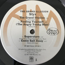 Load image into Gallery viewer, Styx : The Grand Illusion (LP, Album, Club, San)
