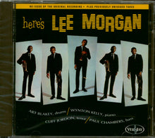 Laden Sie das Bild in den Galerie-Viewer, Lee Morgan : Here&#39;s Lee Morgan (CD, Album, Mono, RE, RM)
