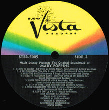 Load image into Gallery viewer, Various : Mary Poppins (Original Cast Sound Track) (LP, Album, RE, All)

