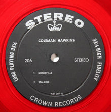 Laden Sie das Bild in den Galerie-Viewer, Coleman Hawkins : Coleman Hawkins And His Orchestra (LP, Album, Red)
