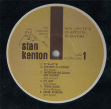 Laden Sie das Bild in den Galerie-Viewer, Stan Kenton : New Concepts Of Artistry In Rhythm (LP, Album, RE, Duo)
