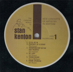 Stan Kenton : New Concepts Of Artistry In Rhythm (LP, Album, RE, Duo)