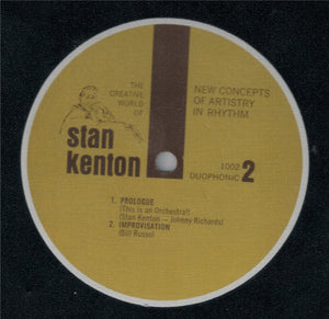 Stan Kenton : New Concepts Of Artistry In Rhythm (LP, Album, RE, Duo)