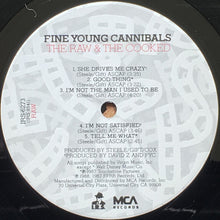Load image into Gallery viewer, Fine Young Cannibals : The Raw &amp; The Cooked (LP, Album, Glo)
