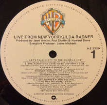 Load image into Gallery viewer, Gilda Radner : Live From New York (LP, Album, Win)
