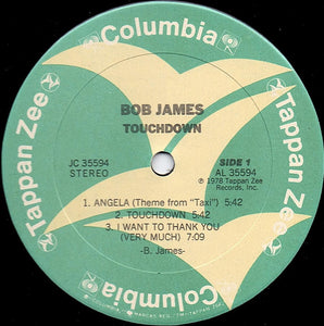 Bob James : Touchdown (LP, Album, RP, Gat)