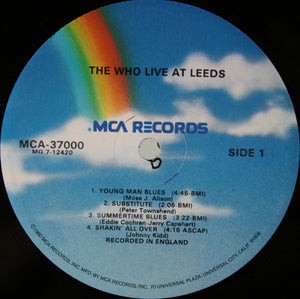 The Who : Live At Leeds (LP, Album, RE)