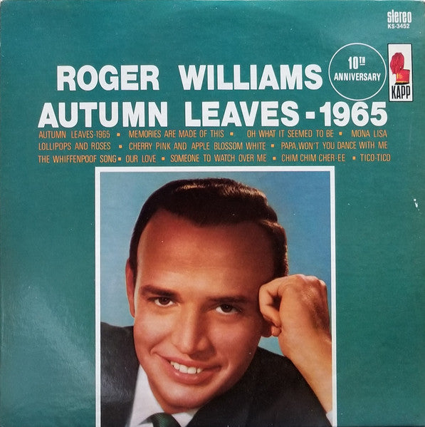 Roger Williams (2) : Autumn Leaves - 1965 (LP, Album)