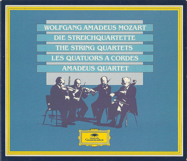 Mozart*, Amadeus Quartet* : Die Streichquartette / The String Quartets / Les Quatuors A Cordes (6xCD, Comp + Box)