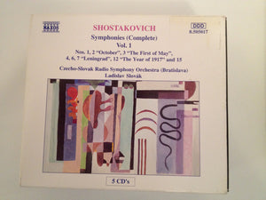 Dmitri Shostakovich : Symphonies (Complete) Vol.1 (5xCD)