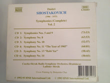 Charger l&#39;image dans la galerie, Dmitri Shostakovich : Symphonies (Complete) Vol. 2 (5xCD)
