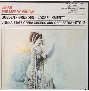 Lehar* - Gueden* • Grunden* • Loose* • Kmentt*, The Chorus* And Orchestra Of The Vienna State Opera* • Stolz* : The Merry Widow (2xLP, RE + Box)