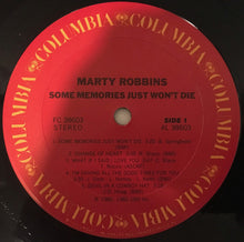 Laden Sie das Bild in den Galerie-Viewer, Marty Robbins : Some Memories Just Won't Die (LP, Album, Pit)
