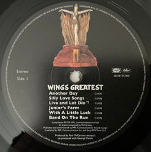Laden Sie das Bild in den Galerie-Viewer, Wings (2) : Wings Greatest (LP, Comp, RE, RM, 180)
