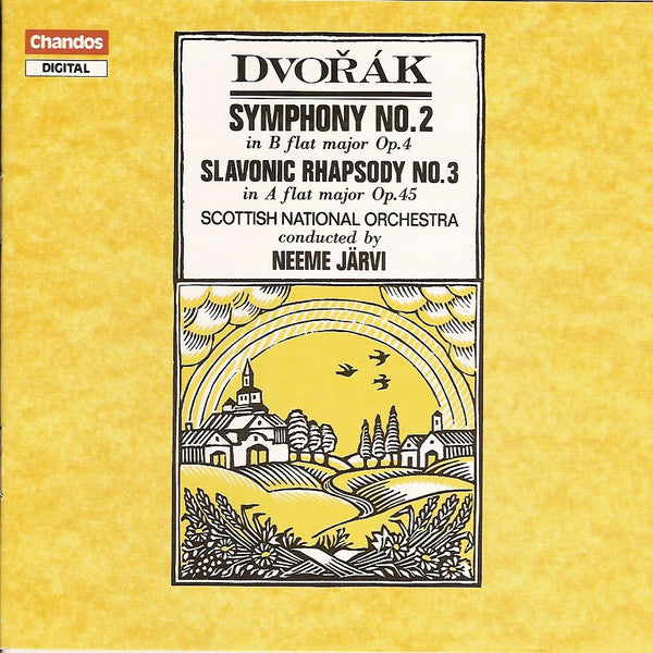 Dvořák* - Scottish National Orchestra*, Neeme Järvi : Symphony  No. 2 / Slavonic Rhapsody No. 3 (CD, Album)