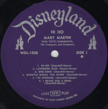 Charger l'image dans la galerie, Mary Martin With Tutti Camarata, His Trumpets And Orchestra* : Hi-Ho (LP, Album, RE)
