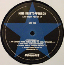 Load image into Gallery viewer, Kris Kristofferson : Live From Austin TX (LP + LP, S/Sided + Album, RE)
