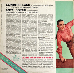 Copland* - Antal Dorati, Minneapolis Symphony Orchestra : Rodeo • El Salon Mexico • Danzon Cubano (LP)