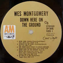 Load image into Gallery viewer, Wes Montgomery : Down Here On The Ground (LP, Album, Gat)

