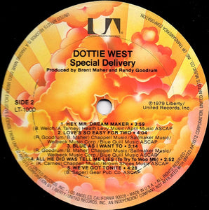 Dottie West : Special Delivery (LP, Album)