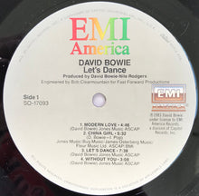 Charger l'image dans la galerie, David Bowie : Let's Dance (LP, Album, Jac)
