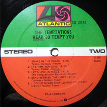 Laden Sie das Bild in den Galerie-Viewer, The Temptations : Hear To Tempt You (LP, Album, Pre)
