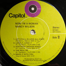 Load image into Gallery viewer, Nancy Wilson : Now I'm A Woman (LP, Album, Win)
