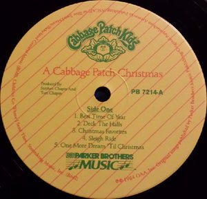 Cabbage Patch Kids : A Cabbage Patch Christmas (LP, Album)