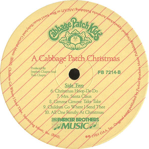 Cabbage Patch Kids : A Cabbage Patch Christmas (LP, Album)