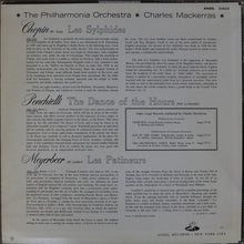 Laden Sie das Bild in den Galerie-Viewer, Chopin* / Meyerbeer* / Ponchielli* : Sir Charles Mackerras - Philharmonia Orchestra : Les Sylphides/Les Patineurs/Dance of the Hours (LP)
