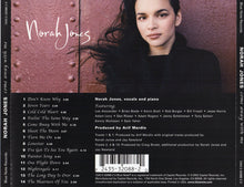 Laden Sie das Bild in den Galerie-Viewer, Norah Jones : Come Away With Me (CD, Album, Cin)
