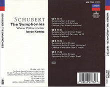 Laden Sie das Bild in den Galerie-Viewer, Schubert*, Wiener Philharmoniker, István Kertész : The Symphonies (4xCD, Comp, RE)
