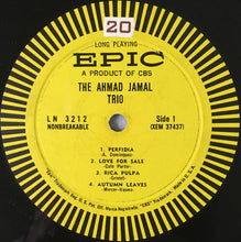 Laden Sie das Bild in den Galerie-Viewer, The Ahmad Jamal Trio* : The Ahmad Jamal Trio (LP, Album, Mono, Hol)

