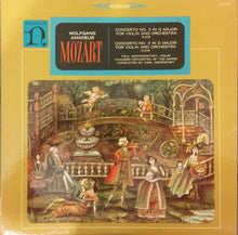Laden Sie das Bild in den Galerie-Viewer, Wolfgang Amadeus Mozart - Paul Makanowitzky Violin Chamber Orchestra Of The Sarre* Conducted By Karl Ristenpart : Concerto No. 3 In G Major For Violin And Orchestra K. 216 / Concerto No. 4 In D Major For Violin And Orchestra K. 218 (LP, Album)
