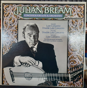 Vivaldi* · Handel* · Kohaut* / Julian Bream : Concertos For Lute & Orchestra (LP, Quad)