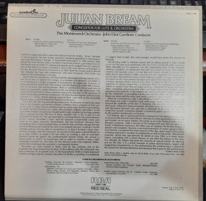 Vivaldi* · Handel* · Kohaut* / Julian Bream : Concertos For Lute & Orchestra (LP, Quad)