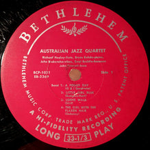 Load image into Gallery viewer, The Australian Jazz Quartet : The Australian Jazz Quartet (10", Mono, Scr)

