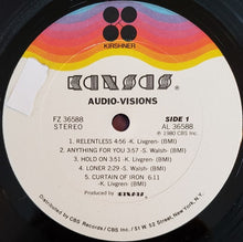 Charger l'image dans la galerie, Kansas (2) : Audio-Visions (LP, Album, Pit)
